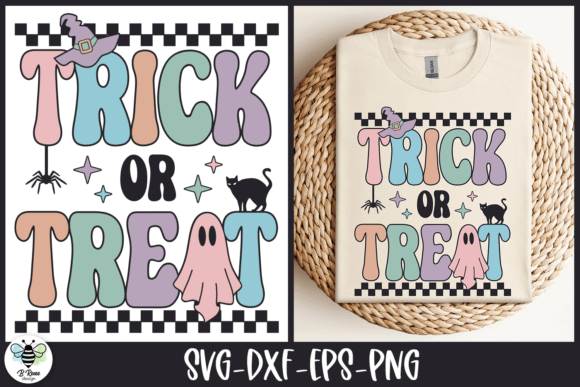 Download Retro Trick or Treat SVG | Halloween PNG - Trick or treat svg Collection