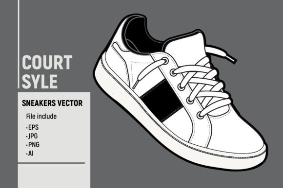Download Sneaker Vector Graphics - Premium Bundle